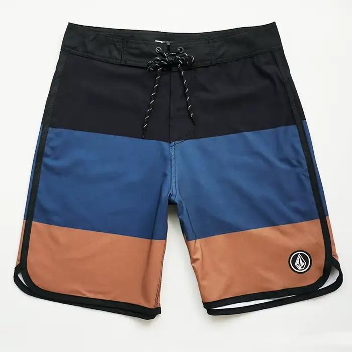 Hommes marque Bermuda BoardShorts 4 voies Strech imperméable maillot de bain séchage rapide imperméa
