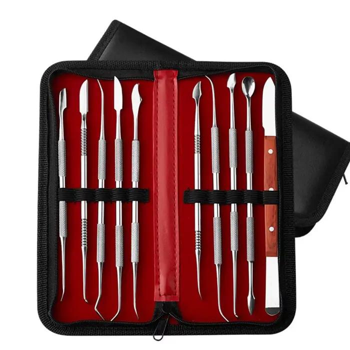 Kit d'outils de gravure et de sculpture en acier inoxydable pour bijoux, idéal pour le bricolage et 