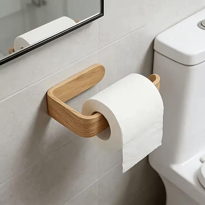 Porte-serviettes de salle de bain de style européen, étagère de rangement simple, porte-serviettes d