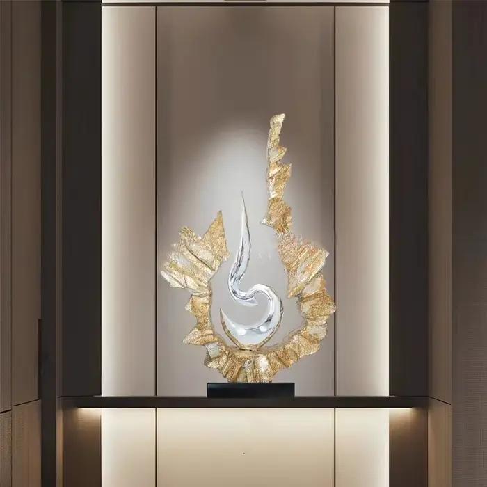 Sculpture de hall, ornement, décoration de maison moderne