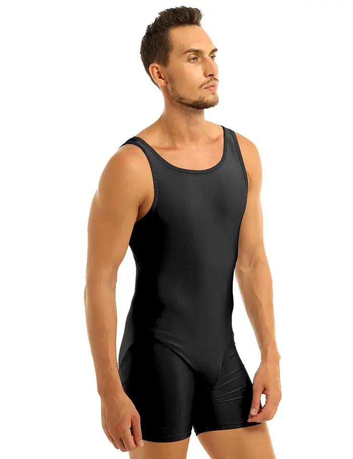 Unitards pour hommes, costume de batterie, olympiques de danse de ballet, maillot de bain serré pour
