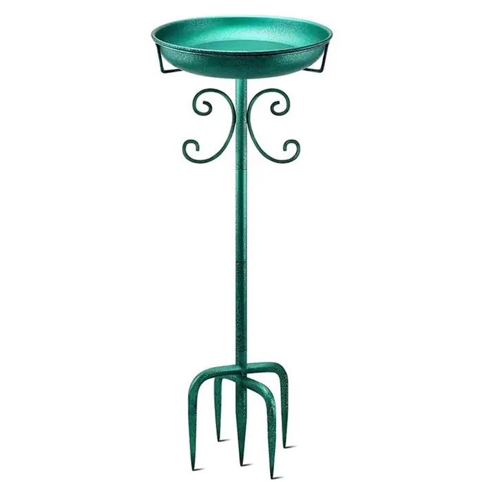 BSEVB-Baignoire et mangeoire pour oiseaux pour jardin, bain d'oiseaux autoportant pour extérieur, id