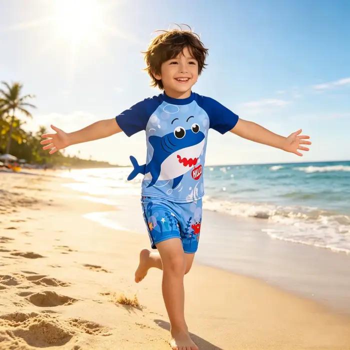 Maillots de bain pour garçons, enfants, tout-petits, de 3 à 4, 5, 6, 7, 8, 9, 10, 11, 12 ans, maillo