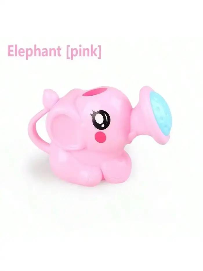 Jouet de bain pour bébé en forme d'éléphant, jouet de douche en forme d'animal