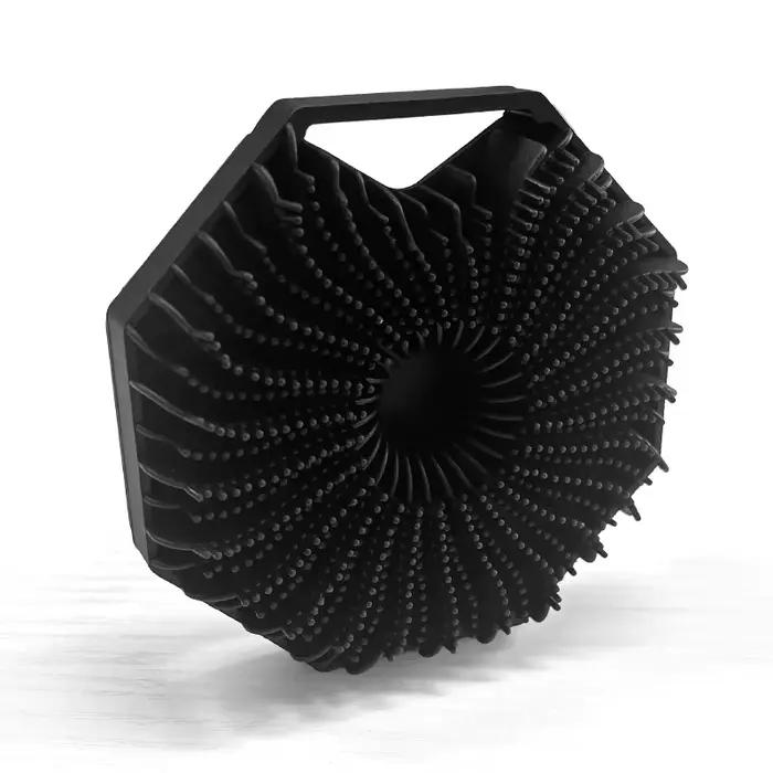 Brosse douce de douche suspendue, très vendue, pour le lavage des cheveux, du visage, le massage, le