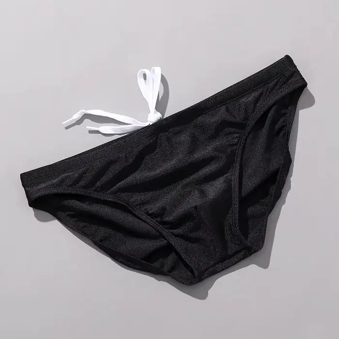 Grande taille hommes slip de bain homme maillot de bain bikini brésilien Sexy maillot de bain pour m