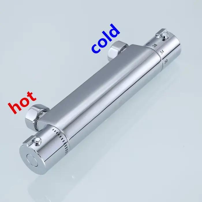 Robinet mitigeur de douche thermostatique, salle de bains, robinet de baignoire d'eau combiné, mitig