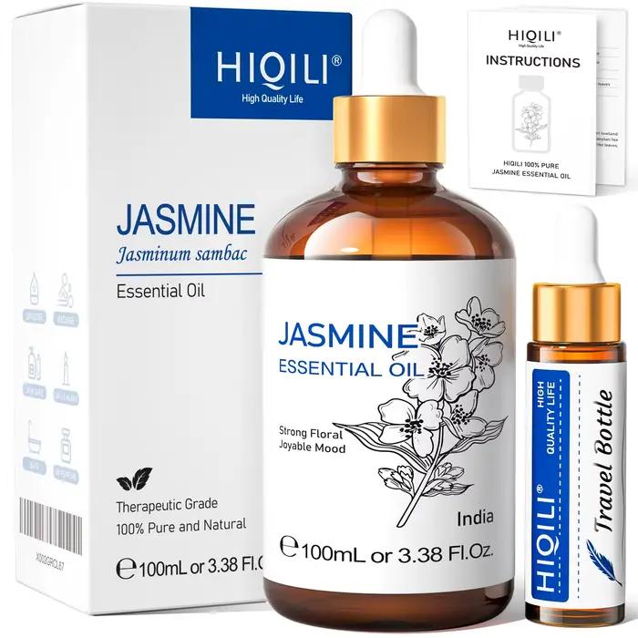 HIQILI 100% huile essentielle de lavande Pure 100ML huile de diffuseur d'aromathérapie pour le somme