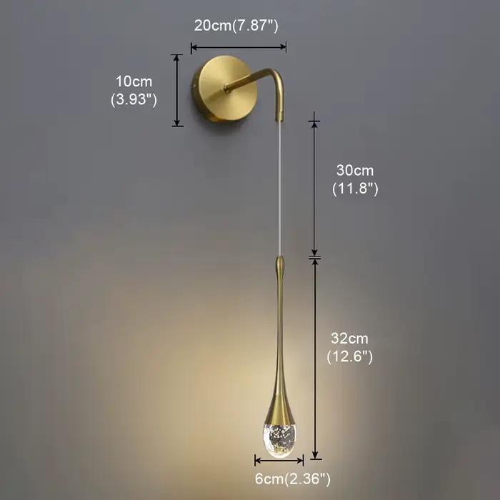 Applique Murale LED Moderne en Clip, Éclairage de Luxe, Salon, Chambre à Coucher, Miroir de oral et,