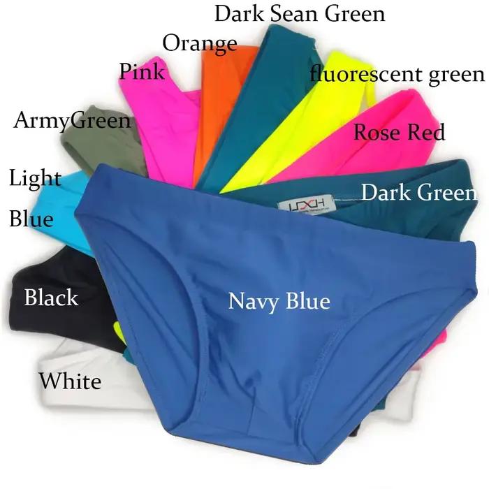 Mini slip de bain pour hommes, pantalon de plage, surf, taille basse, Sexy, planche de surf, couleur