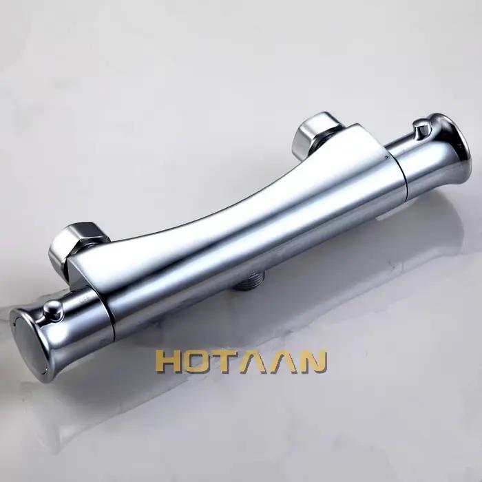 . Douche thermostatique chaude et froide, robinet de baignoire, centre commercial chaud et froid