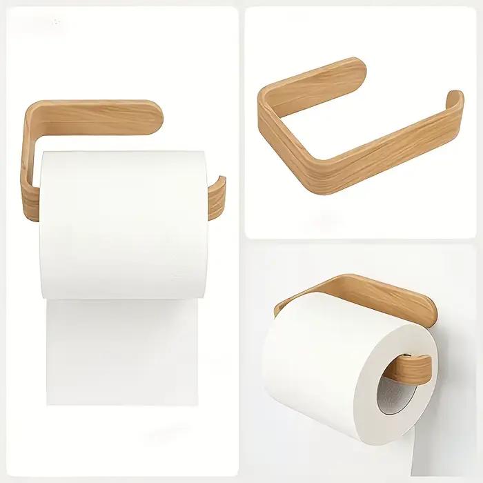 Porte-serviettes de salle de bain de style européen, étagère de rangement simple, porte-serviettes de salle de bain, étagère de rangement multifonctionnelle pour toilettes, support pour suspendre les 