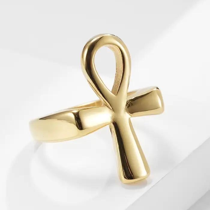 Bague œil Horus Vintage pour hommes et femmes