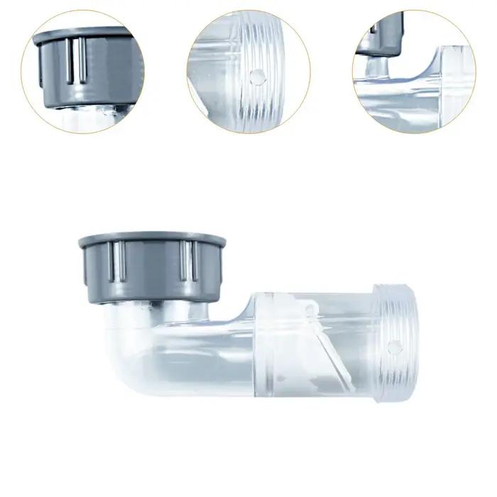 Système de tuyauterie de tuyau de vidange d'évier, multi-usage, étanche, pratique, Installation facile, empêche le reflux, remplacement, Tube de vidange de lavabo