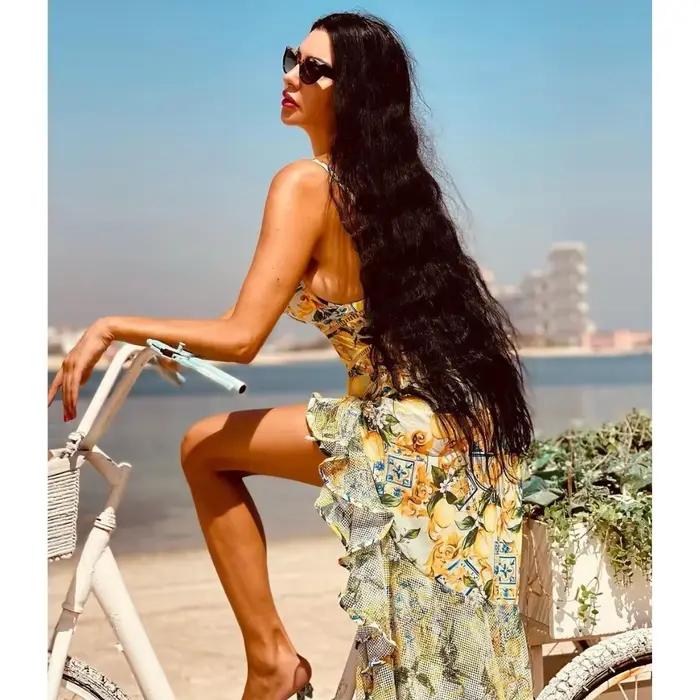 Maillot de bain une pièce, col en v, épissure en dentelle, imprimé citron, transfrontalier, populaire, ensemble pour femmes, à la mode et élégant, nouvelle collection 2024