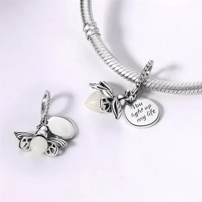 Breloques en argent 925 Disney, perles pendantes, adaptées aux bracelets et colliers de 3mm, pour femmes, fabrication de bijoux de luxe, cadeaux fins, offre spéciale