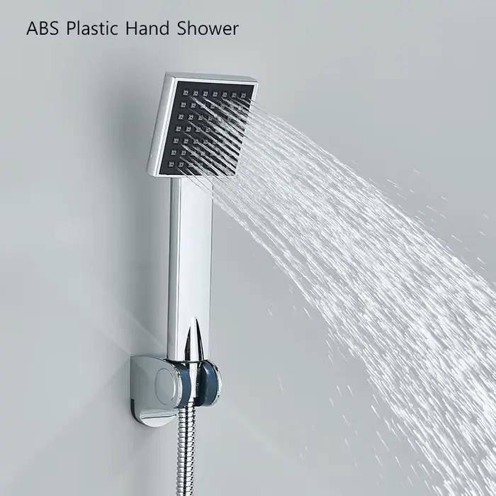 Robinets de douche thermostatiques à bec rotatif, Robinets de baignoire, Grue en laiton murale