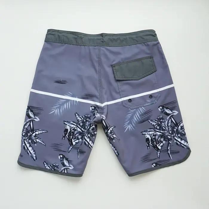 Bermuda imprimé Floral pour hommes, short de plage, élastique, respirant, séchage rapide, imperméable, Fitness, Sport, Jogging, maillots de bain, été