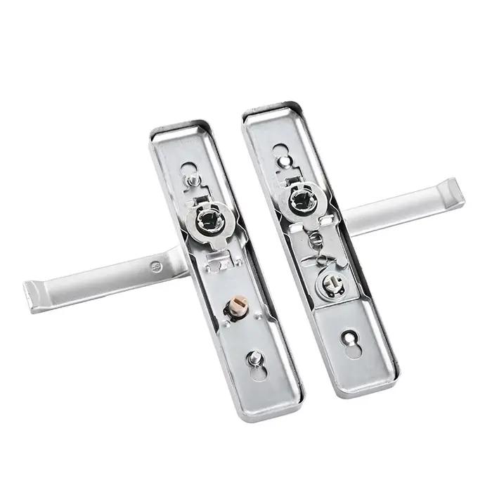 Serrure de porte de salle de bain, salle de bain, poignée de porte domestique, salle de bain, serrure de poignée en alliage d'aluminium