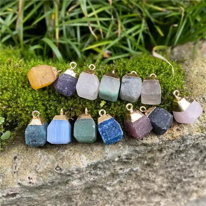 Pendentif en Quartz Brut Minorganisateur