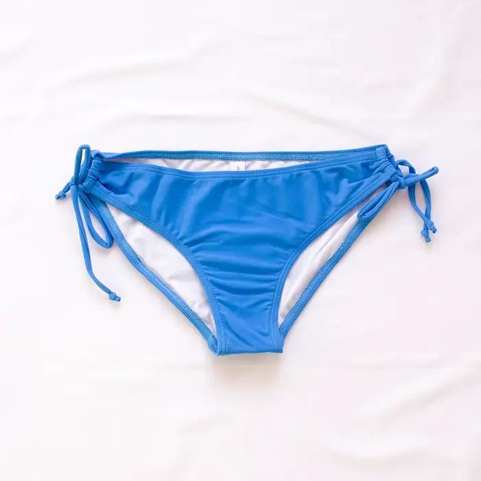 Bandage Floral Bikini de base Tanga Bikinis brésiliens femmes bas 2025 Sexy maillot de bain femmes bas maillot de bain 171T