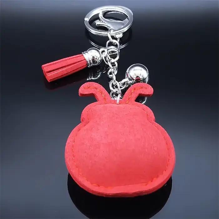 Coccinelle gland cristal porte-clés sac breloque pour femmes/hommes coccinelle porte-clés accessoires bijoux llaveros para mujer lujo K2871S01