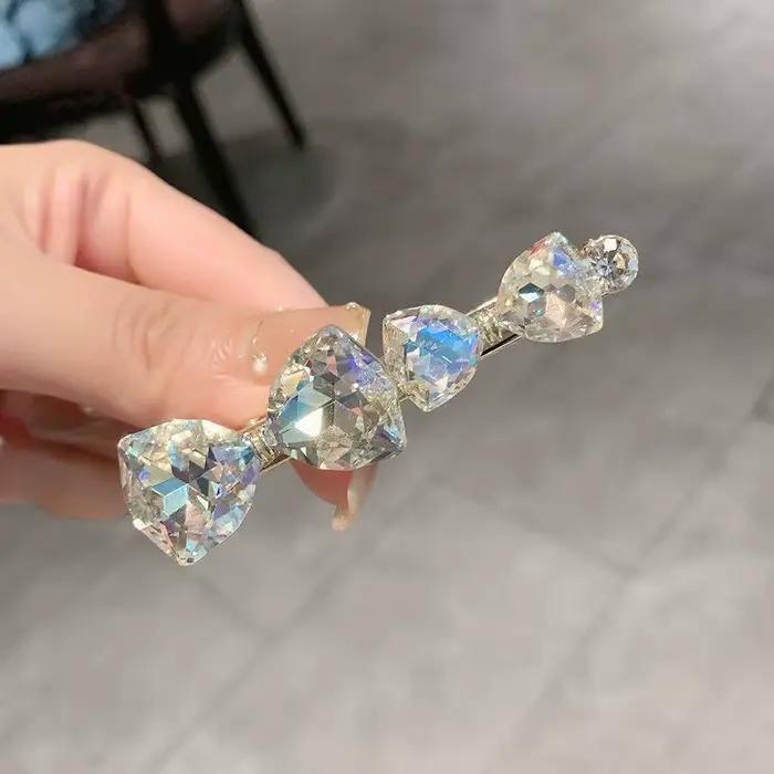 Barrette à cheveux en cristal