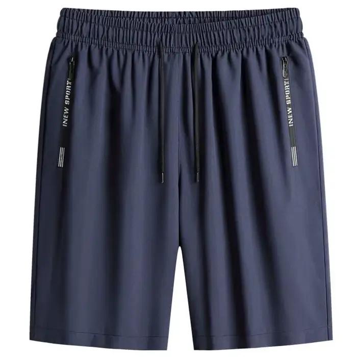 Shorts de sport pour hommes grande taille, shorts de jogging respirants et à séchage rapide, shorts de basket-ball décontractés pour hommes