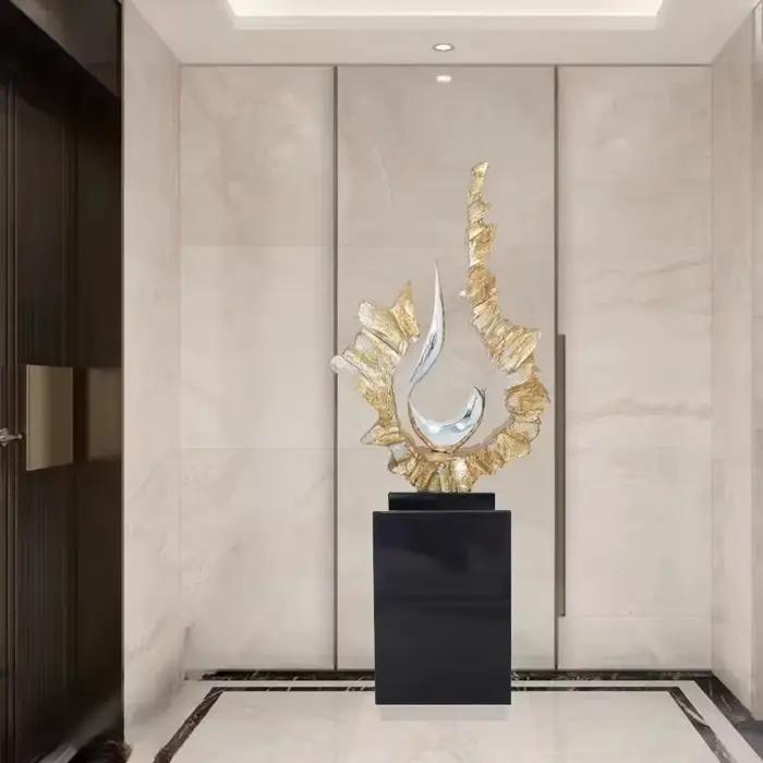 Sculpture de hall, ornement, décoration de maison moderne