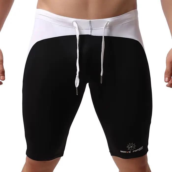 Maillot de bain serré pour homme, séchage rapide, short de piscine, entraînement, pantalon de surf, vêtements de plage