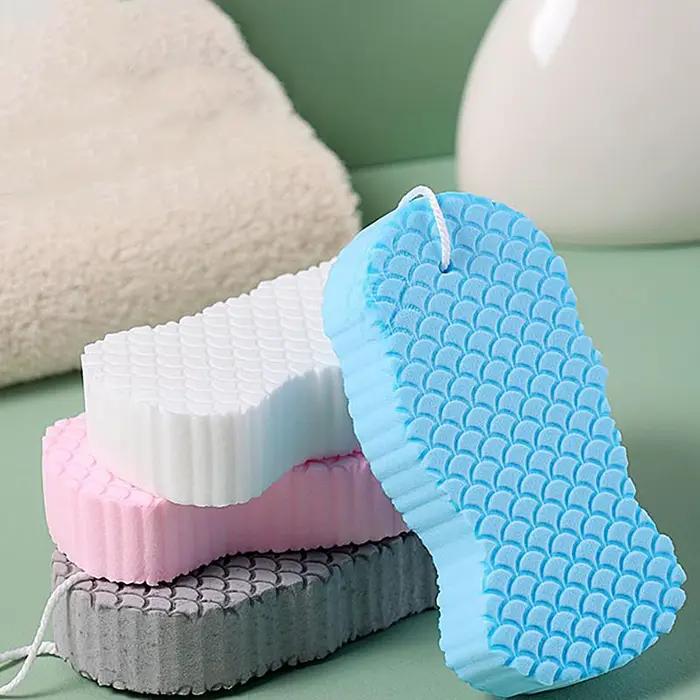 Éponge de bain exfoliante