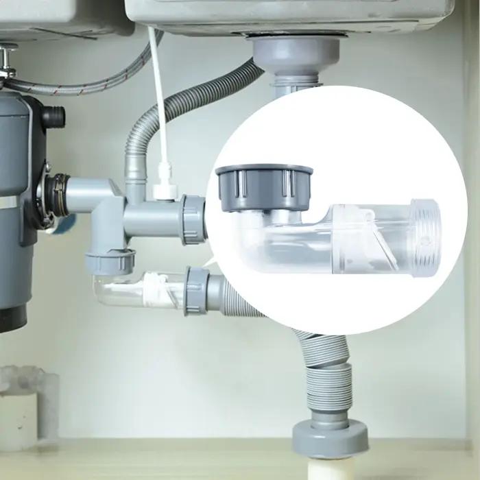 Système de tuyauterie de tuyau de vidange d'évier, multi-usage, étanche, pratique, Installation facile, empêche le reflux, remplacement, Tube de vidange de lavabo