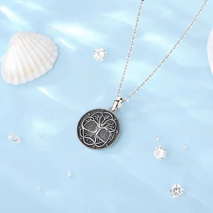 Eudora – collier arbre de vie en argent Sterling 925