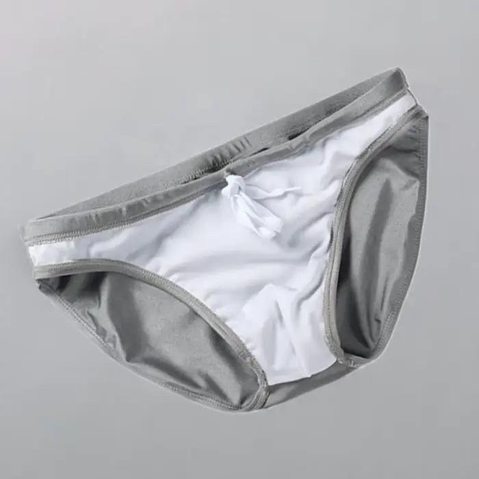 Grande taille hommes slip de bain homme maillot de bain bikini brésilien Sexy maillot de bain pour maillot de bain maillot de bain short de plage Seobean Slip