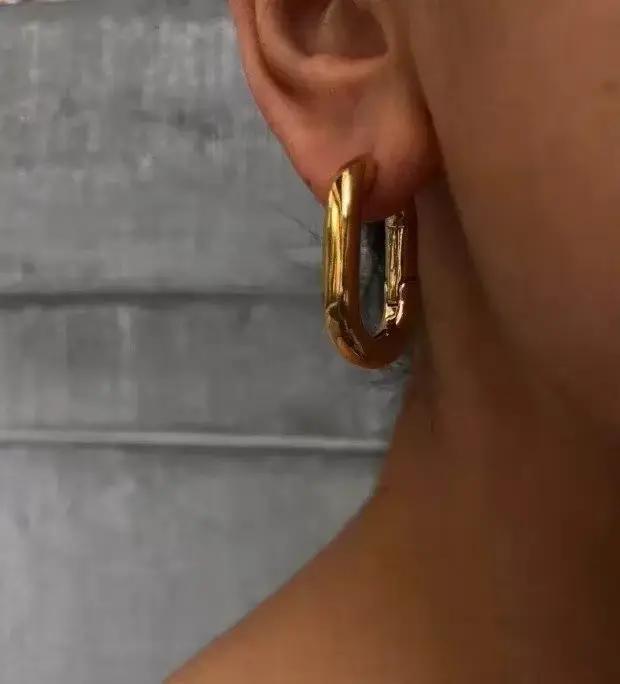 Boucles d'oreilles en argent Sterling 925 authentiques pour femmes, bijoux tendance, Vintage, minimaliste, accessoires de fête, cadeau de mariage