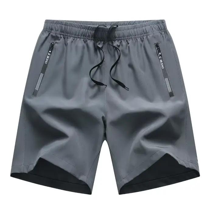 Shorts de sport pour hommes grande taille, shorts de jogging respirants et à séchage rapide, shorts de basket-ball décontractés pour hommes