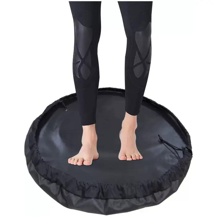 Sac de transport de natation, pochette à cordon, sac de rangement pour combinaison de plage, tapis à langer pour surfeurs, sac sec étanche pour plongée