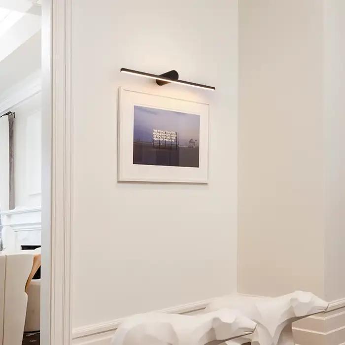 Lampe miroir LED pour salle de bain, accessoires de toilette, éclairage de maquillage, luminaires décoratifs pour couloirs longs et murs de hall