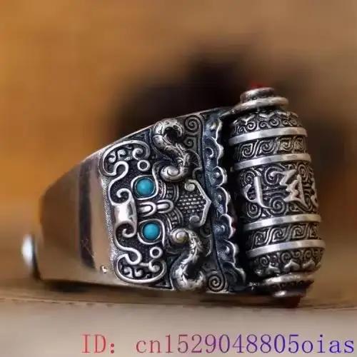 Bague porte-bonheur en Turquoise véritable