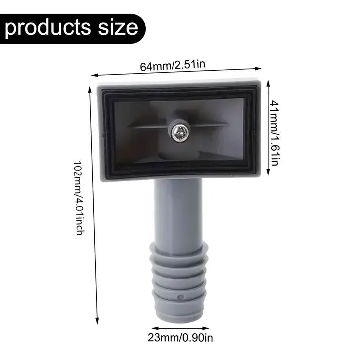 Couvercle de vidange de débordement circulaire pour lavabo de salle de bains, tête de débordement d'évier, lavabo, Interface ronde et carrée, pièces d'évier de cuisine