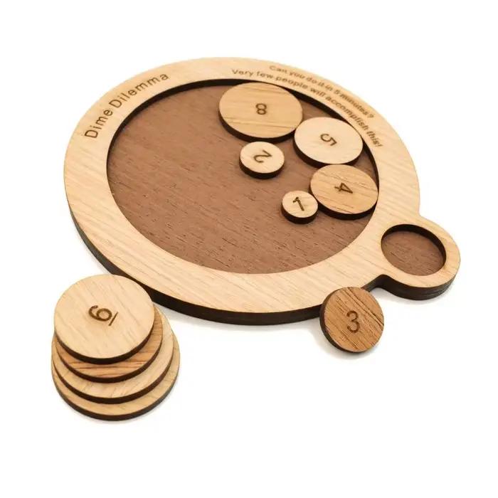 Penny Baffling Puzzle casse-tête difficile pour adultes et enfants jouets éducatifs IQ défi jeux de logique Rompecabezas cadeaux