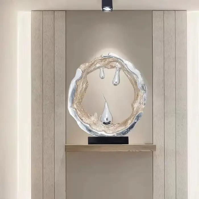 Sculpture de hall, ornement, décoration de maison moderne