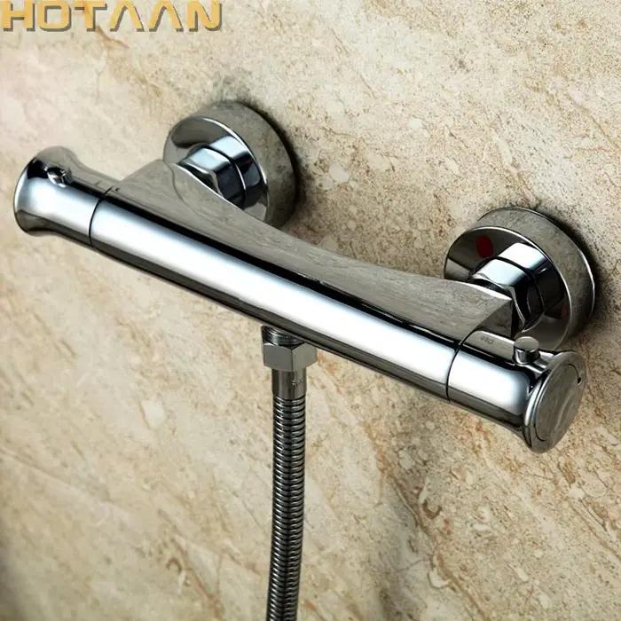 . Douche thermostatique chaude et froide, robinet de baignoire, centre commercial chaud et froid