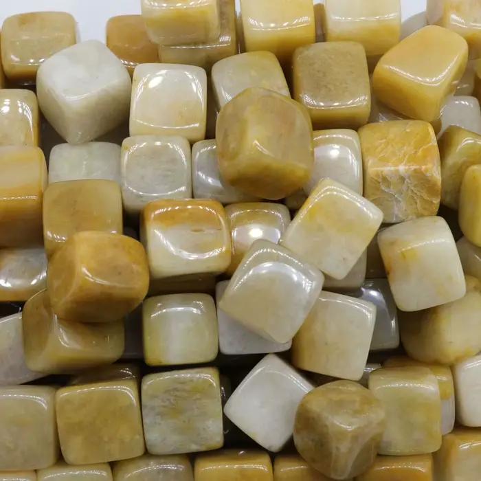 Cube de guérison en cristal naturel