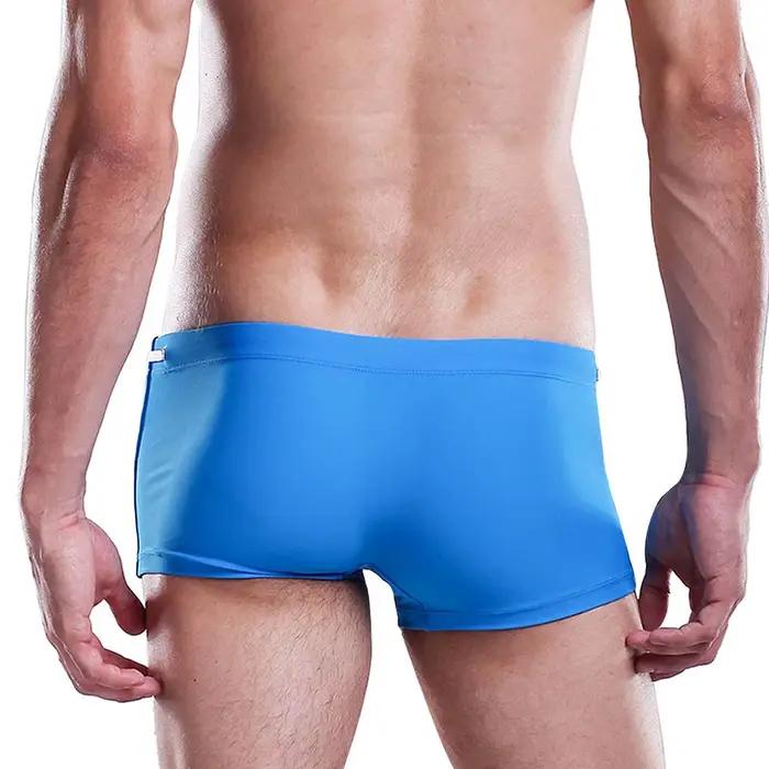 Boxer de natation pour hommes, short de planche, maillot de bain respirant, maillot de bain, maillot de bain, sous-vêtements de bain d'été, short réutilisable de surf pour hommes