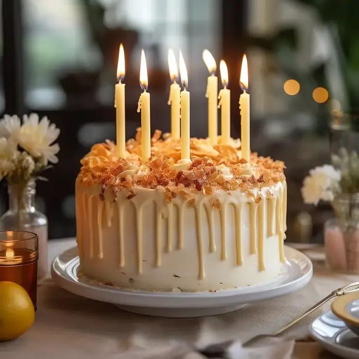 Bougie Hanukkah en cire d'abeille naturelle
