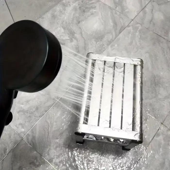 Tabouret polyvalent en acier inoxydable, 1 pièce, tabouret Durable, épais et robuste, idéal pour le salon, la salle de bain, la cuisine et les couloirs