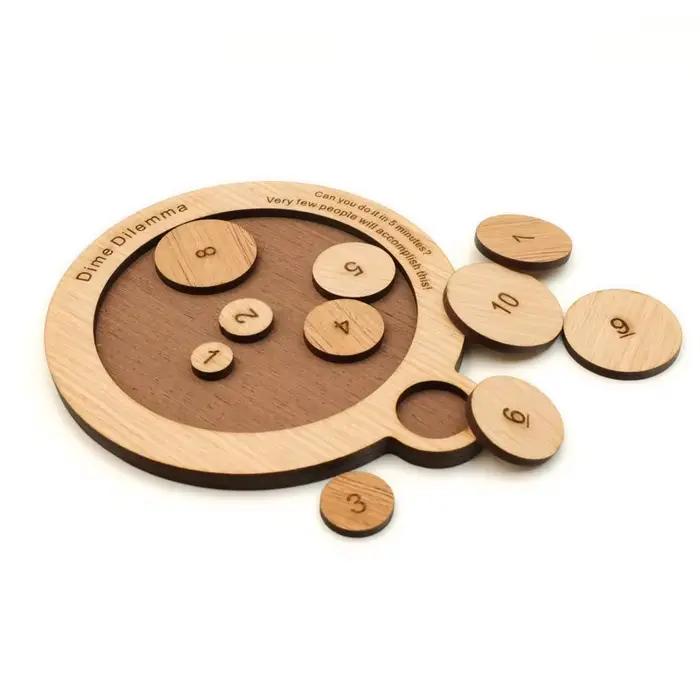 Penny Baffling Puzzle casse-tête difficile pour adultes et enfants jouets éducatifs IQ défi jeux de logique Rompecabezas cadeaux