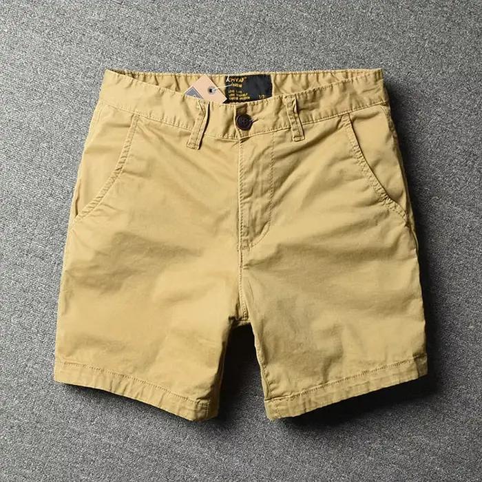 Shorts Bermuda pour Hommes – Été, Légers, Tendance, Polyvalents, Décontractés, Ample, Respirant, Quotidien, Extérieur, en Coton