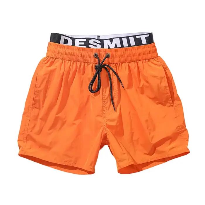 Desmiit maillots de bain Shorts de bain hommes maillot de bain plage Bermuda été pantalons courts homme Sexy bref maillot de bain Gailang Badeshorts
